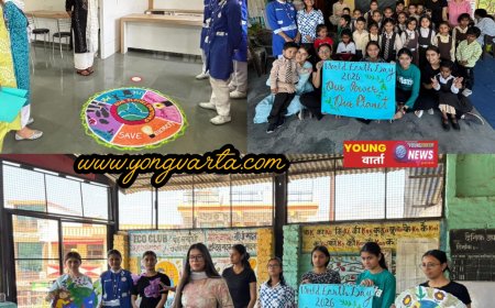 पृथ्वी बचाओ-भविष्य संवारो पर अरिहंत इंटरनेशनल स्कूल नाहन में हुए कई कार्यक्रम