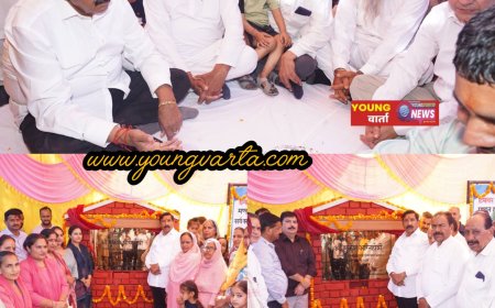 उप मुख्यमंत्री ने बालीवाल में 1.34 करोड़ से निर्मित होने वाले प्राथमिक स्वास्थ्य केंद्र का किया शिलान्यास