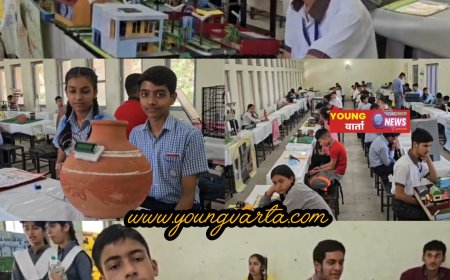 छात्रों के मॉडल बने आकर्षण का केंद्र , कन्या स्कूल नाहन में जिला स्तरीय प्रदर्शनी आयोजित 