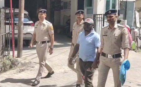 पुलिस ने दिल्ली से गिरफ्तार किया विदेशी ड्रग तस्कर , अंतर्राष्ट्रीय गिरोह से जुड़े है तार