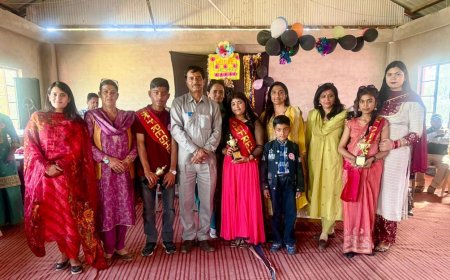 चियोग स्कूल में कलस्टर स्तरीय फ्रेशर पार्टी का आयोजन