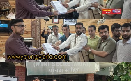 गौसम्मान अभियान के तहत देशभर में ज्ञापन, पांवटा साहिब में 5000 हस्ताक्षरों के साथ गौमाता को राष्ट्रमाता घोषित करने की मांग”