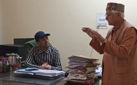 डॉ. ओपी शर्मा का सम्मान