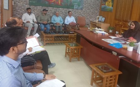 डीसी गंधर्वा राठौड़ ने पेयजल की गुणवत्ता एवं स्वच्छता सुनिश्चित करने के दिए निर्देश