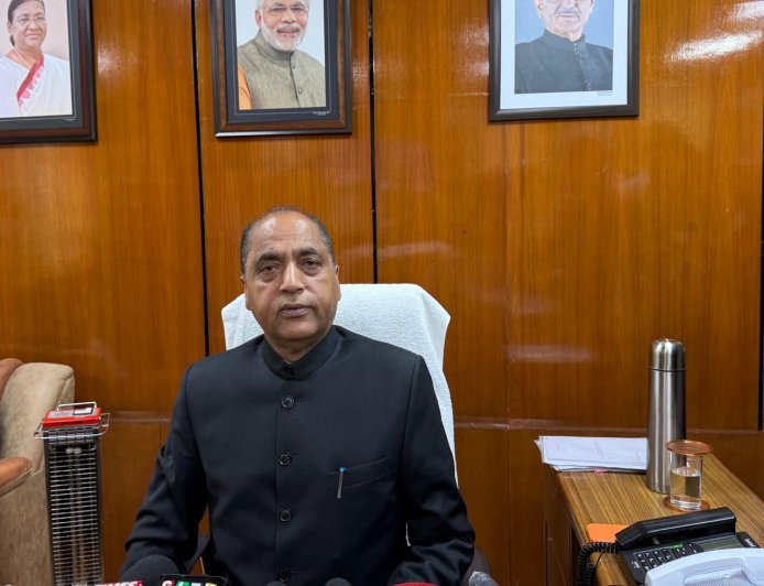 अधिकारियों की आपसी लड़ाई के आगे सीएम बेबस , सब कुछ जानते हुए अनजान बनने का नाटक कर रहे हैं सुक्खू : जयराम ठाकुर