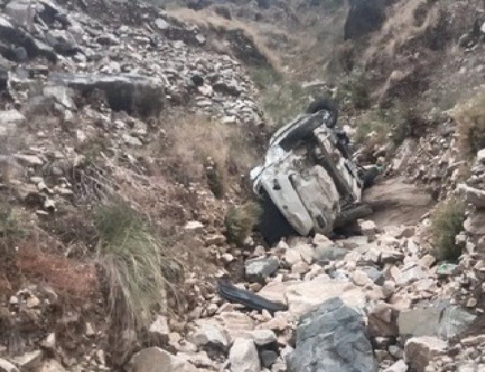 नौहराधार तहसील के चाढ़ना के समीप सड़क हादसे में दो लोगों की मौत,एक गंभीर रूप से घायल