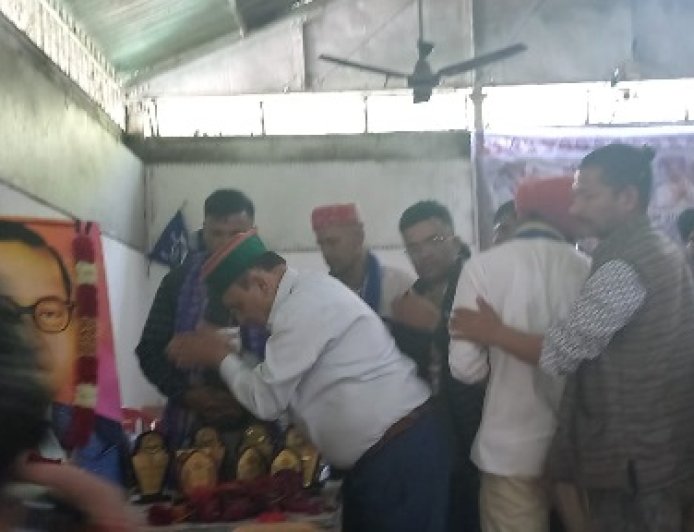 जिलास्तरीय डॉ भीमराव अंबेडकर की जयंती कुब्जा पैवेलियन में धूमधाम से आयोजित 