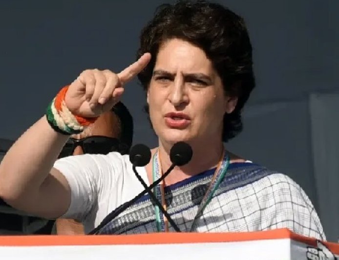 प्रियंका गांधी ने भाजपा पर साधा निशाना,बोली महिला आरक्षण के नाम पर परिसीमन में मनमानी