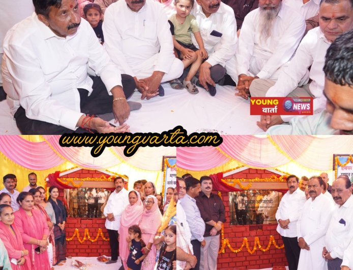 उप मुख्यमंत्री ने बालीवाल में 1.34 करोड़ से निर्मित होने वाले प्राथमिक स्वास्थ्य केंद्र का किया शिलान्यास