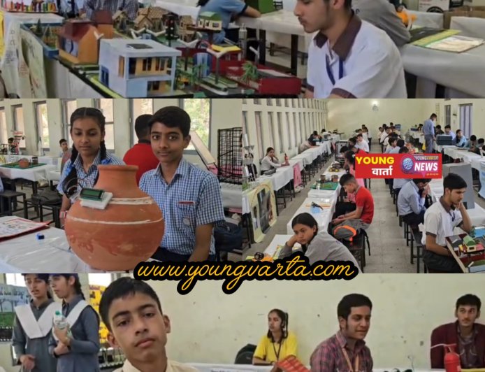 छात्रों के मॉडल बने आकर्षण का केंद्र , कन्या स्कूल नाहन में जिला स्तरीय प्रदर्शनी आयोजित 