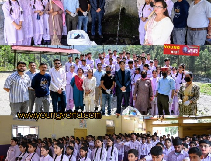 पेय जल संरक्षण पर अतिरिक्त मुख्य न्यायिक दंडाधिकारी एकांश कपिल ने विद्यार्थियों को दिलाई शपथ 