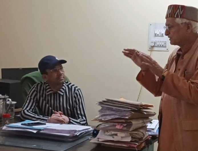 डॉ. ओपी शर्मा का सम्मान