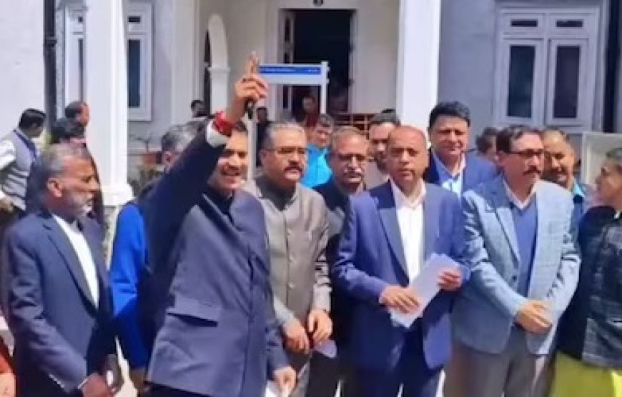हिमाचल प्रदेश विधानसभा से भाजपा का वॉकआउट, पंचायत चुनाव से जुड़ी नई नोटिफिकेशन पर हंगामा 