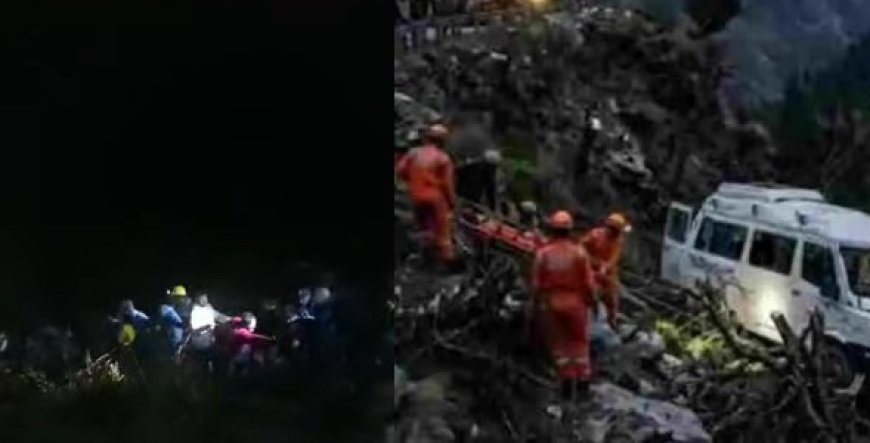 हिमाचल में दर्दनाक हादसा, गहरी खाई में समाई टेंपो ट्रेवलर, चार पर्यटकों की मौत, 17 घायल