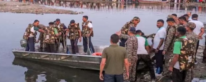 मथुरा के वृंदावन में यमुना नदी में नाव पलटने से एक परिवार के सात सदस्यों समेत दस लोगों की मौत,पांच यात्री लापता