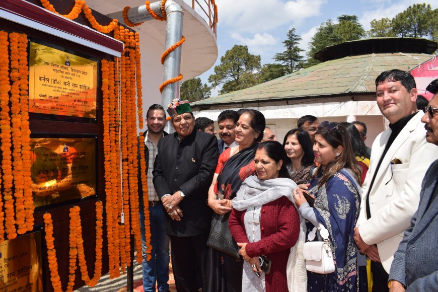 जनता को बेहतर आधारभूत अधोसंरचना उपलब्ध करवाना प्रदेश सरकार की प्राथमिकता : डॉ. शांडिल