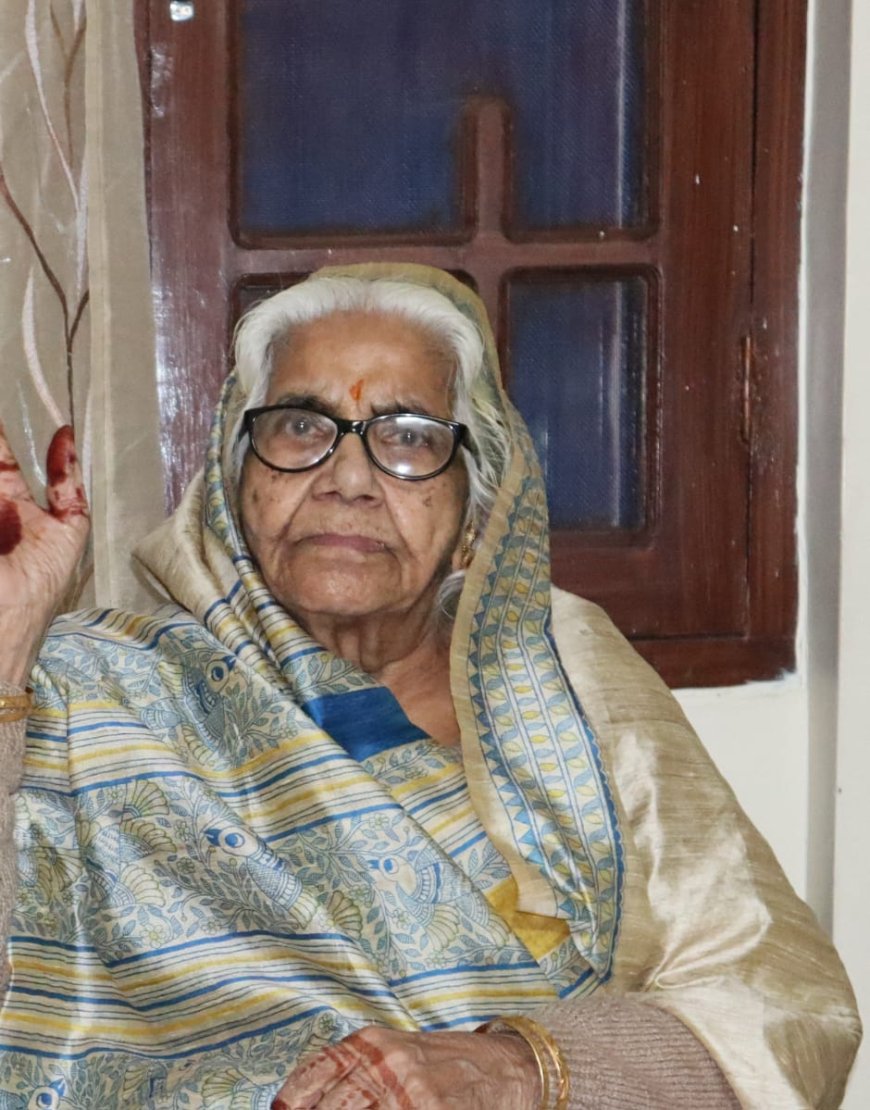 भाजपा मीडिया प्रभारी राकेश गर्ग को मातृ शोक , 89 वर्षीय कैलाश देवी ने अस्पताल में ली अंतिम सांस