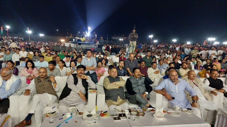 राज्य स्तरीय हरोली उत्सव की दूसरी सांस्कृतिक संध्या में कांग्रेस अध्यक्ष विनय कुमार ने की शिरकत 