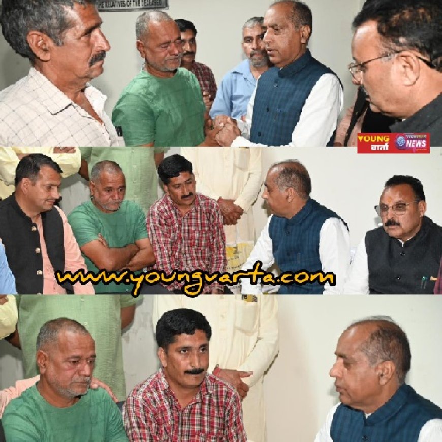 नेरचौक पहुंचे नेता प्रतिपक्ष, मृतका के परिजनों से मुलाकात कर बंधाया ढांढस : जयराम ठाकुर 