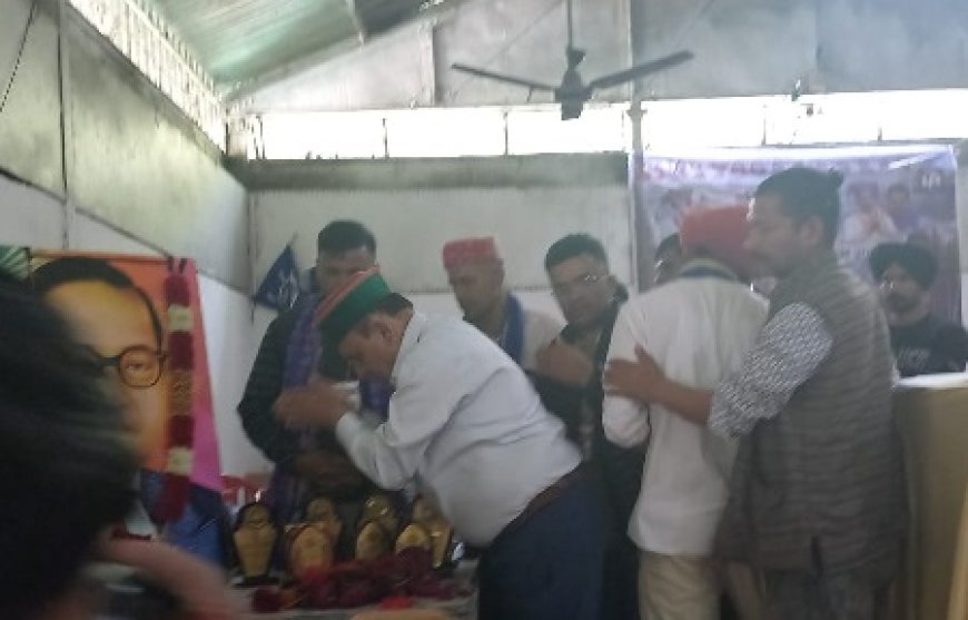 जिलास्तरीय डॉ भीमराव अंबेडकर की जयंती कुब्जा पैवेलियन में धूमधाम से आयोजित 