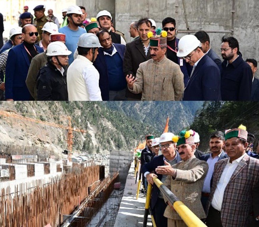 सीएम ने शोंगटोंग-कड़छम जलविद्युत परियोजना की प्रगति की समीक्षा कर कार्य शीघ्र पूर्ण करने के दिए निर्देश 