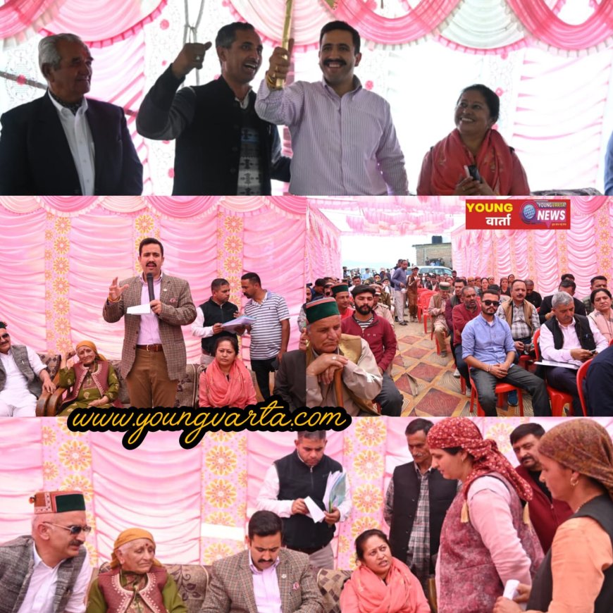 प्रदेश के हर विधानसभा क्षेत्र में समान विकास सुनिश्चित करवाना सरकार की प्राथमिकता : विक्रमादित्य सिंह