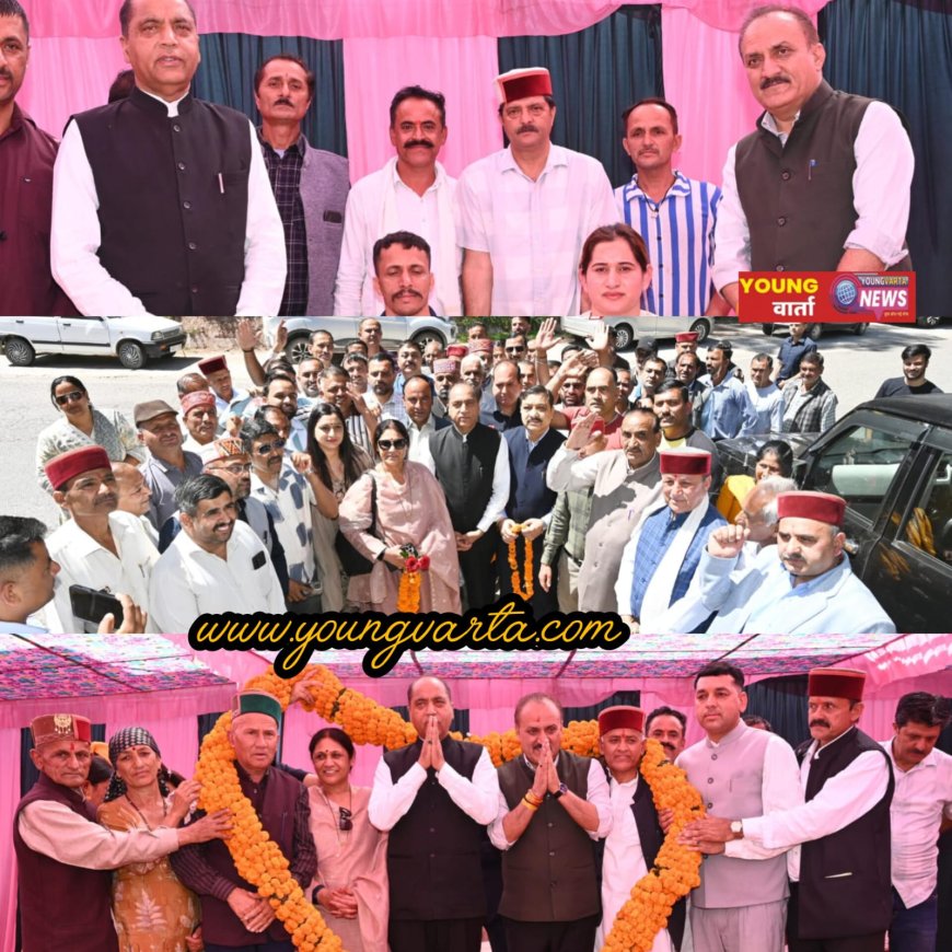 जनविरोधी नीतियों से त्रस्त हिमाचल की जनता आगामी चुनाव में कांग्रेस को सिखाएगी सबक : जयराम ठाकुर