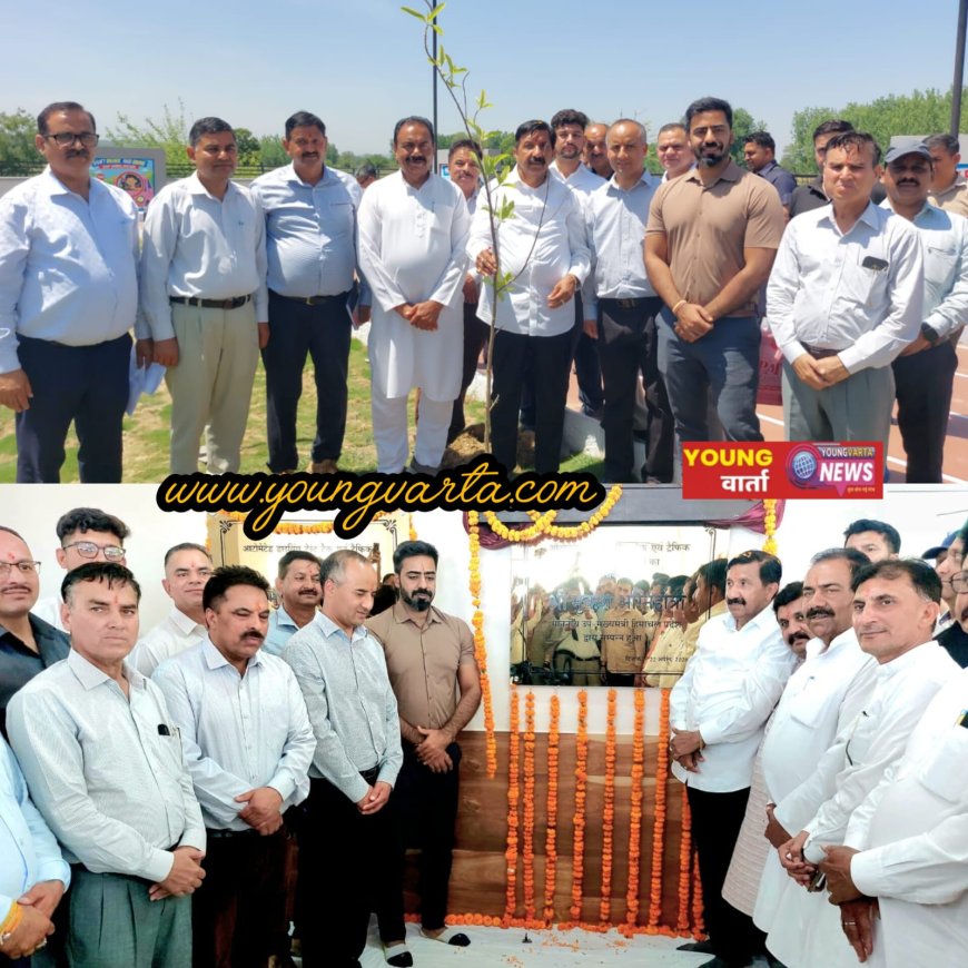 प्रदेश को मिला पहला ऑटोमेटिड ड्राइविंग टेस्ट ट्रैक एवं ट्रैफिक पार्क, उप मुख्यमंत्री ने किया लोकार्पण