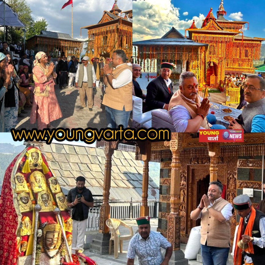 शिक्षा मंत्री ने जागा माता कोट काईना के नवनिर्मित मंदिर की प्राण प्रतिष्ठा कार्यक्रम में की शिरकत