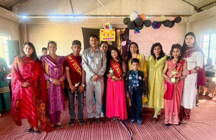 चियोग स्कूल में कलस्टर स्तरीय फ्रेशर पार्टी का आयोजन