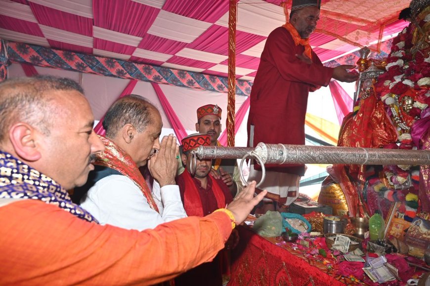 कांग्रेस सरकार आदर्श चुनाव आचार संहिता का कर रही खुला उल्लंघन, मुख्यमंत्री मित्रों को संरक्षण देने में व्यस्त : जयराम ठाकुर