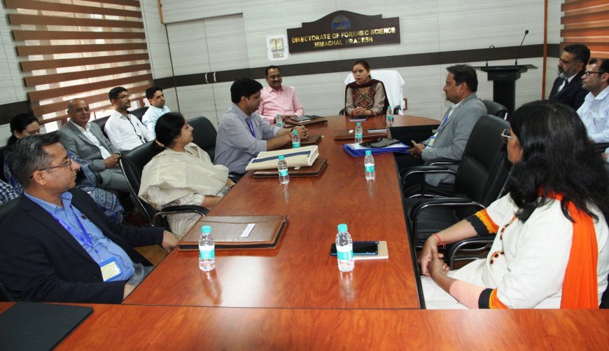 एनएबीएल के  मूल्यांकन पर खरी उतरी एस0एफ0एस प्रयोगशाला जुन्गा