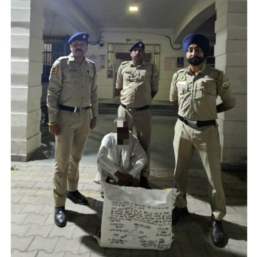 पांवटा साहिब में बेकवर्ड लिंकेज में 7440 नशीले कैप्सूल के साथ तीसरा आरोपी भी गिरफ्तार