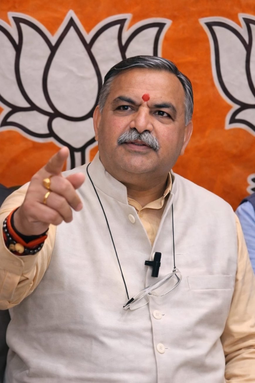 30% पार्किंग महंगी, 10% कूड़ा शुल्क बढ़ा—कांग्रेस सरकार ने जनता पर डाला दोहरी मार”: संदीपनी भारद्वाज