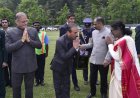राष्ट्रपति को दिया गया गरिमामय विदाई समारोह