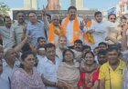 पश्चिम बंगाल और असम की ऐतिहासिक जीत पर भाजपाइयों ने मनाया जश्न