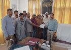 रेणुका बांध विस्थापितों ने सौंपा मांग पत्र, मांगे पूरी न होने तक टेस्टिंग रोकने का ऐलान