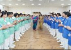 माता पद्मावती कॉलेज ऑफ नर्सिंग, नाहन में हर्षोल्लास के साथ मनाया गया  नर्सेस वीक