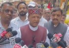 व्यवस्था परिवर्तन नहीं, व्यवस्था पतन लाई कांग्रेस सरकार : डॉ. बिंदल और सुरेश कश्यप