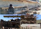 राजमहल के प्राचीन मंदिरों के जीर्णोद्धार कार्य युद्धस्तर पर , आठ सौ साल पुराने राजमहल का एक हिस्सा चढ़ा था आग की भेंट