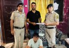 पांवटा साहिब में 11.01 ग्राम चिट्टे के साथ एक युवक गिरफ्तार