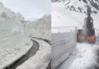 बर्फ की 20 फीट ऊंची दीवारों को काट आगे बढ़ा बीआरओ, पर्यटक जल्द पहुंचेंगे रोहतांग