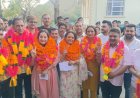 राजगढ़ नगर पंचायत के 5 वार्डों के परिणाम। एक व दो वार्ड में बीजेपी तो 3-4-5 में कांग्रेस विजयी घोषित