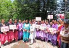 क्षय रोग मुक्त भारत अभियान बारे मशोबरा में निकाली जागरूकता रैली