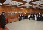 महाधिवक्ता ने 60 नवप्रवेशी अधिवक्ताओं को दिलवाई शपथ