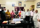पालियों पंचायत के नवनिर्वाचित प्रतिनिधियों ने की विधायक अजय सोलंकी से शिष्टाचार भेंट