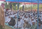 मुस्लिम समुदाय के लोगों ने ईदगाह में अदा की ईद की नमाज, मौलाना अब्दुल रऊफ ने अदा करवाई ईद की नमाज़