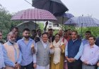हिमाचल की 1189 पंचायतों में वोटिंग जारी, केंद्रीय मंत्री JP नड्डा ने परिवार सहित किया मतदान