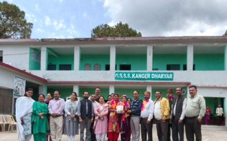किसान की बेटी ने हासिल किया मुकाम, कांगर-धरयार की आरूषि ने 99 फीसदी अंक लेकर हासिल किया दूसरा स्थान