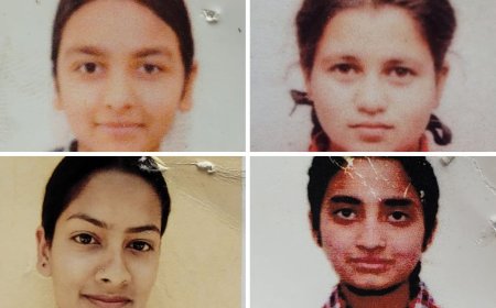 चाहत और कनक ने 90-90 प्रतिशत अंक लेकर किया जुन्गा स्कूल का नाम रोशन